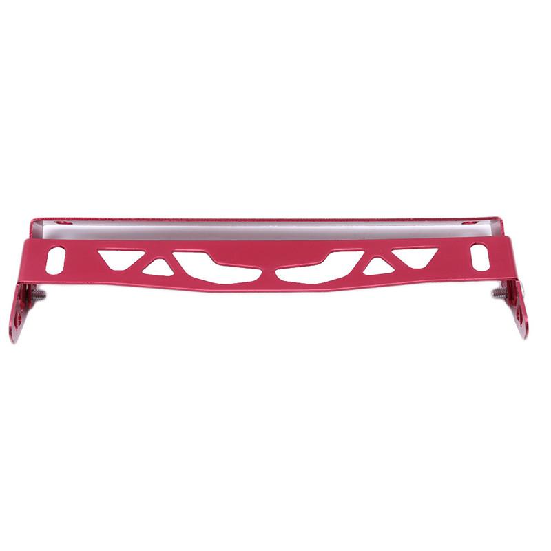 Universal Aluminum Car Adjustable Rotating Car License Plate Frame Holder Solid License Plates Frames Frame Number Power Racing
