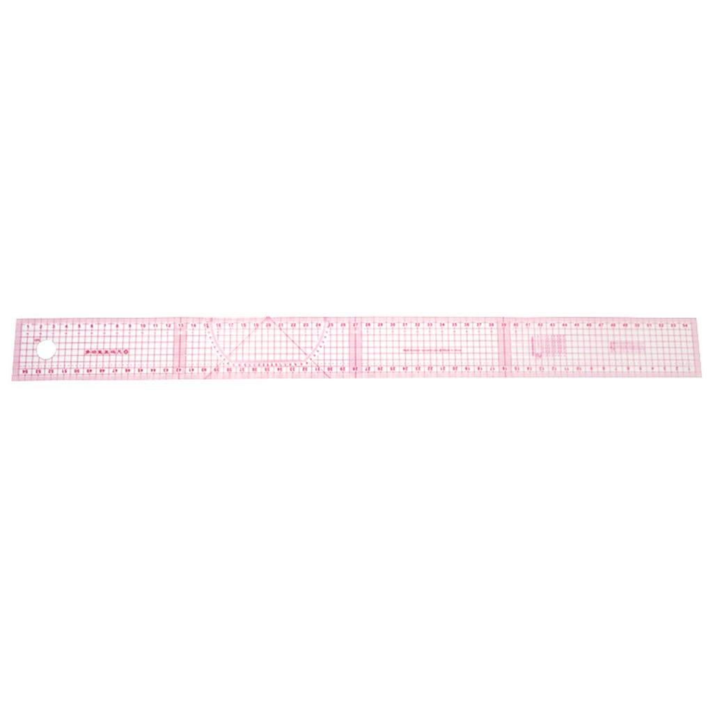 6PCS French Metric Ruler Clothing Fashion Ruler Curve Shaped Grading Rulers Sewing Tools