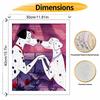 Disney 101 Dalmatians oil painting kit digital painting art romantic dogs handmade diy home room decorations