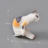 Resin Cats Kitten Miniature Figurine Micro Landscape Home Decor Fairy Garden Ornament Decoration Accessories