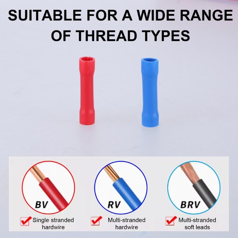 300Pcs Crimp Connectors Assortment Set Male and Female Wire Spade Connector for Electrical Wiring Car Sound Speaker