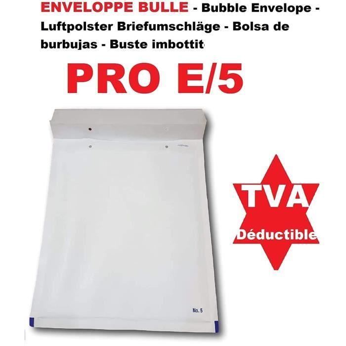 500 Белый пузырьковый конверт PRO E-5 220 x 265 мм, внутренний конверт с мягкой подкладкой E5, внешний защитный чехол 240 x 275 A227