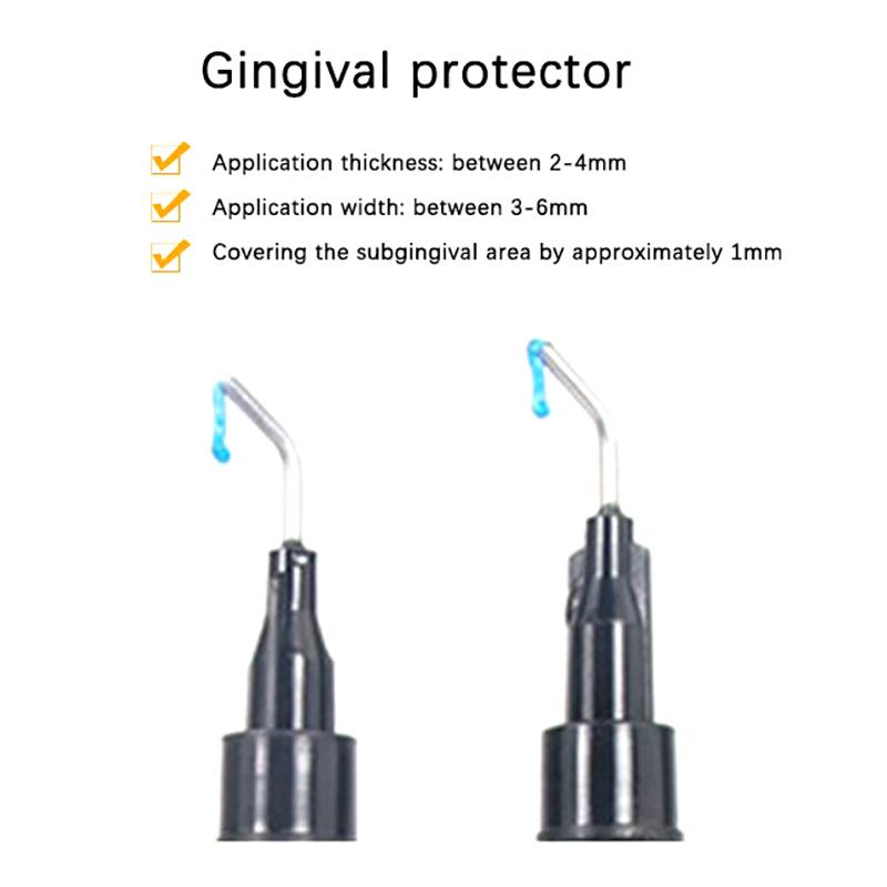 1,5/2,5/3 мл стоматологический шприц гель для защиты десен Clinic Gingival Barrier Professional отбеливание зубов Gingival Barrier