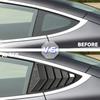 For Tesla New Model 3 2017-2025 Car Rear Triangle Window Shutters Sunshade Modified Decoration Carbon Fiber Accessories