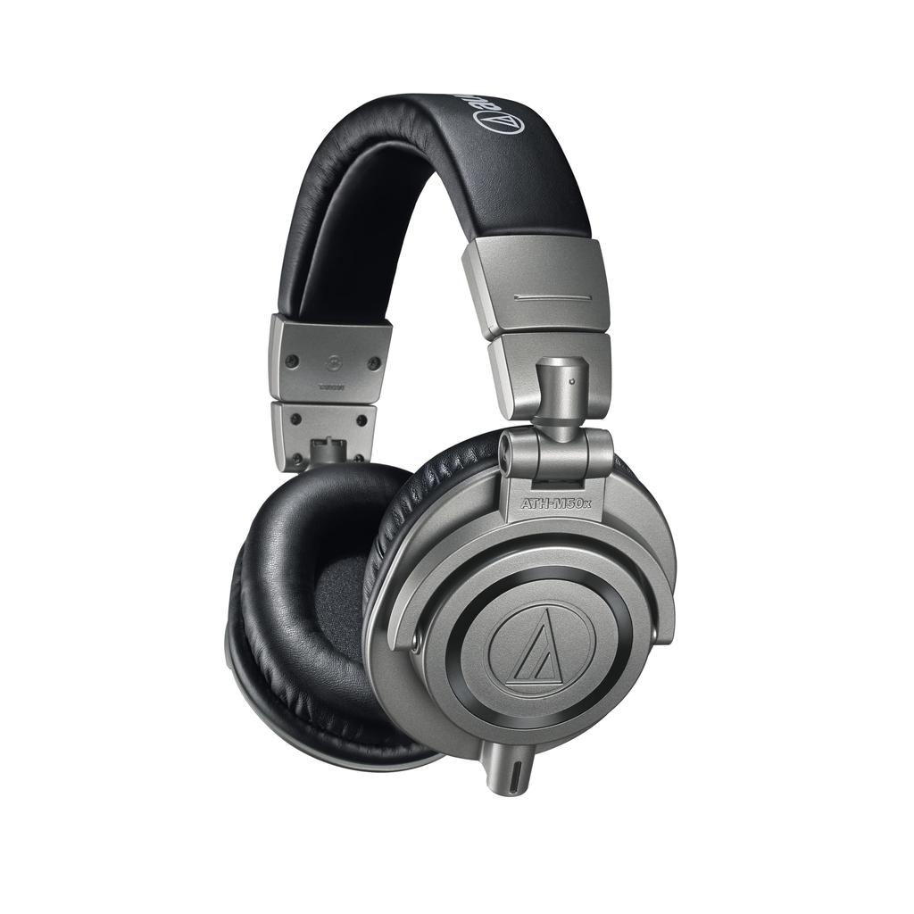 Audio-Technica ATH-M50xGM Professional Wired Monitor Headphones with Dedicated Hard Case, Gunmetal Gray