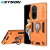 KEYSION Ударопрочный чехол-бампер с кольцом-подставкой и защитой шторкой для камеры для Xiaomi Redmi A7 Pro, задняя крышка для телефона Redmi A7 Pro