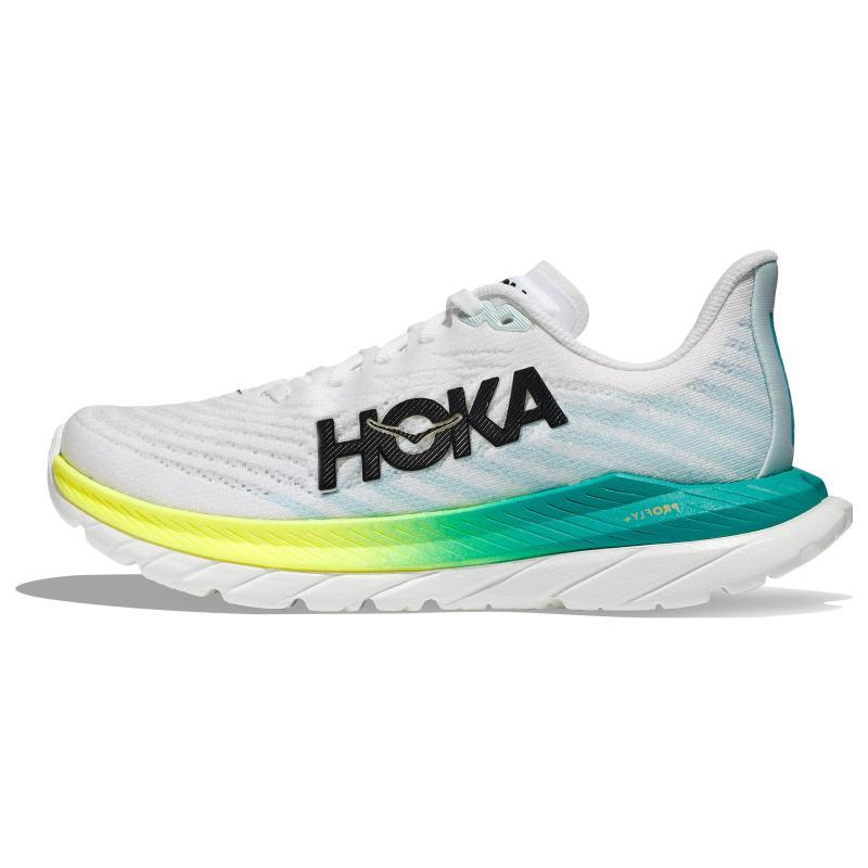 HOKA ONE ONE Mach 5 Wide 'White Blue Glass' Sneakers 1136677-WBGL