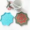 Mandala Coaster Silicone Mold Round Tray Cup Mat Epoxy Resin Casting Mould For DIY Resin Crafts Home Decoration Making Tools