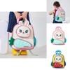 Cartoon Bunny Kids Backpack For Preschoolers Nylon Lightweight School Bag For Girls And Boys