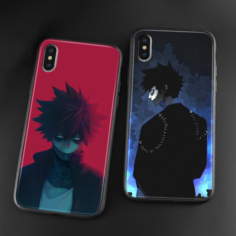 Мягкий силиконовый чехол для телефона Dabi Boku no My Hero Academia аниме, чехол для iPhone 6 6s 7 8 Plus X XR XS 11 12 13 mini Pro Max