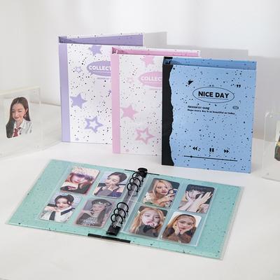 A5 Idol Album Маленький альбом для хранения карточек Фотокарточки Держатель для переплета Kpop Star Collect Book Four Palace Inner Page Álbumes De Fotos