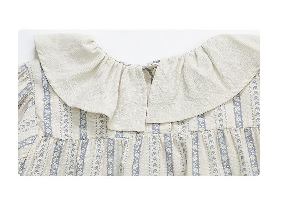 Girls' Autumn Babydoll Fashion Set: 2025 Mori-Style Trendy Two-Piece Outfit