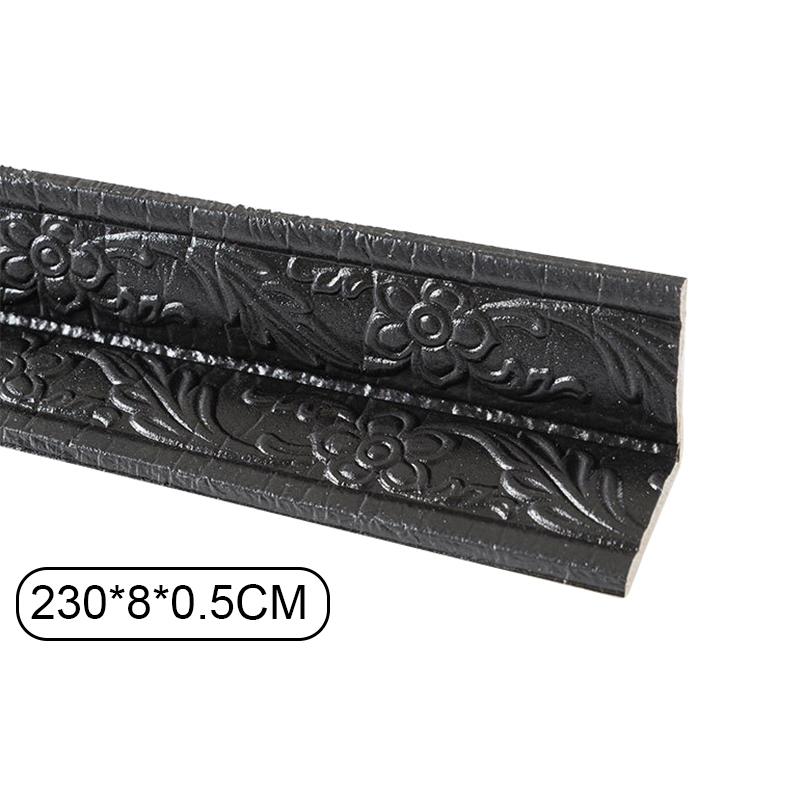 Высокое качество 2,3 м плитка обои граница стены край полосы верхняя угловая линия стены линия талии наклейка