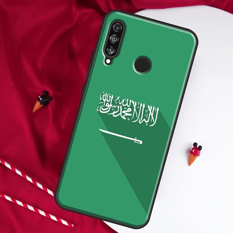 Флаг Саудовской Аравии для Huawei Nova 9 SE 10 5T Y90 Y70 Y60 Y61 Y91 Y72 12i 12s 11i P60 Pro P20 P30 P40 Lite Чехол