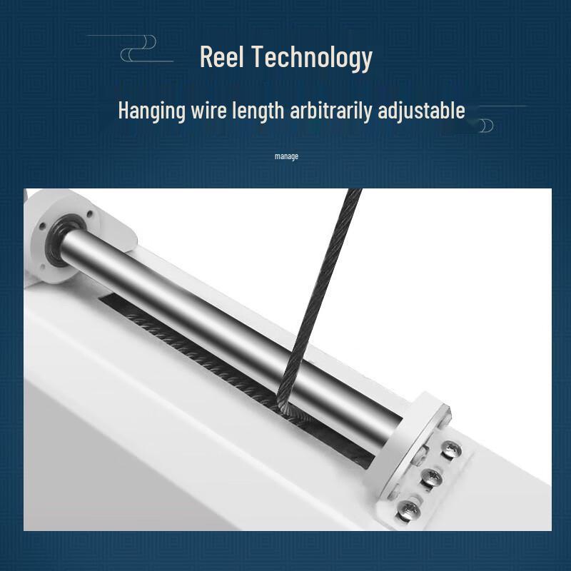 PInYUE 100-inch 16:10 Electric Pull-Wire Projector Screen