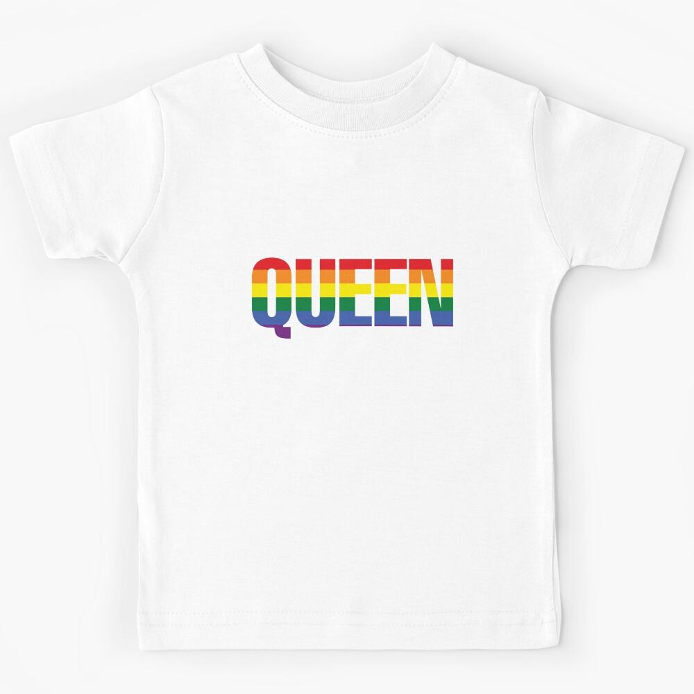 Pride Flag - Queen Kids T-Shirt