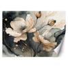 Wallpaper Flower Watercolour Beige
