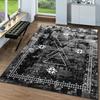 Washable Printed Carpet RVG0095-SD1034