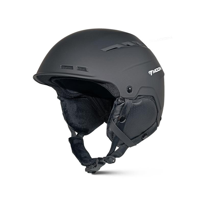 Snow Helmet, Male and Female Adult Ski Helmet, Single and Double Board Equipment Protective Gear, Snow Helmet Lightweight Collision Avoidance