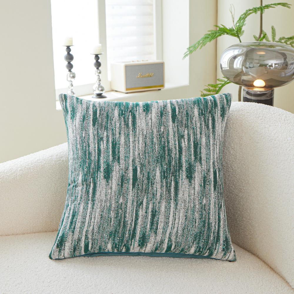 Полиэстеро-хлопковая жаккардовая подушка для автомобиля, окрашенная в пряже, подушка для бизнес-подарка, прикроватная подушка