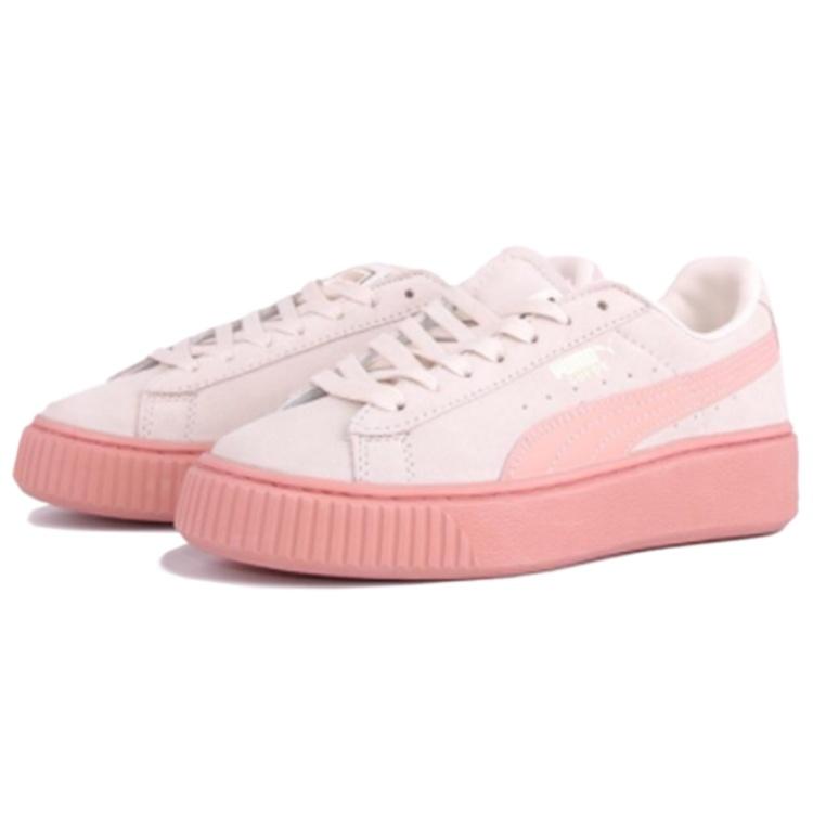 (WMNS) PUMA Suede Platform 'Pink' Women's 363559-12