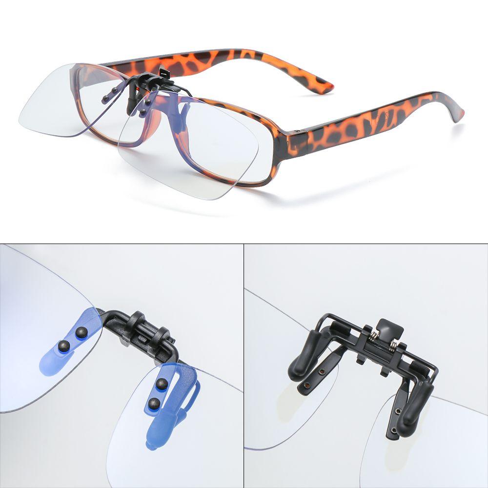 Blocking UV Protection Eye Glasses With Clip Without Frame Computer Glasses Anti Blue Light Glasses