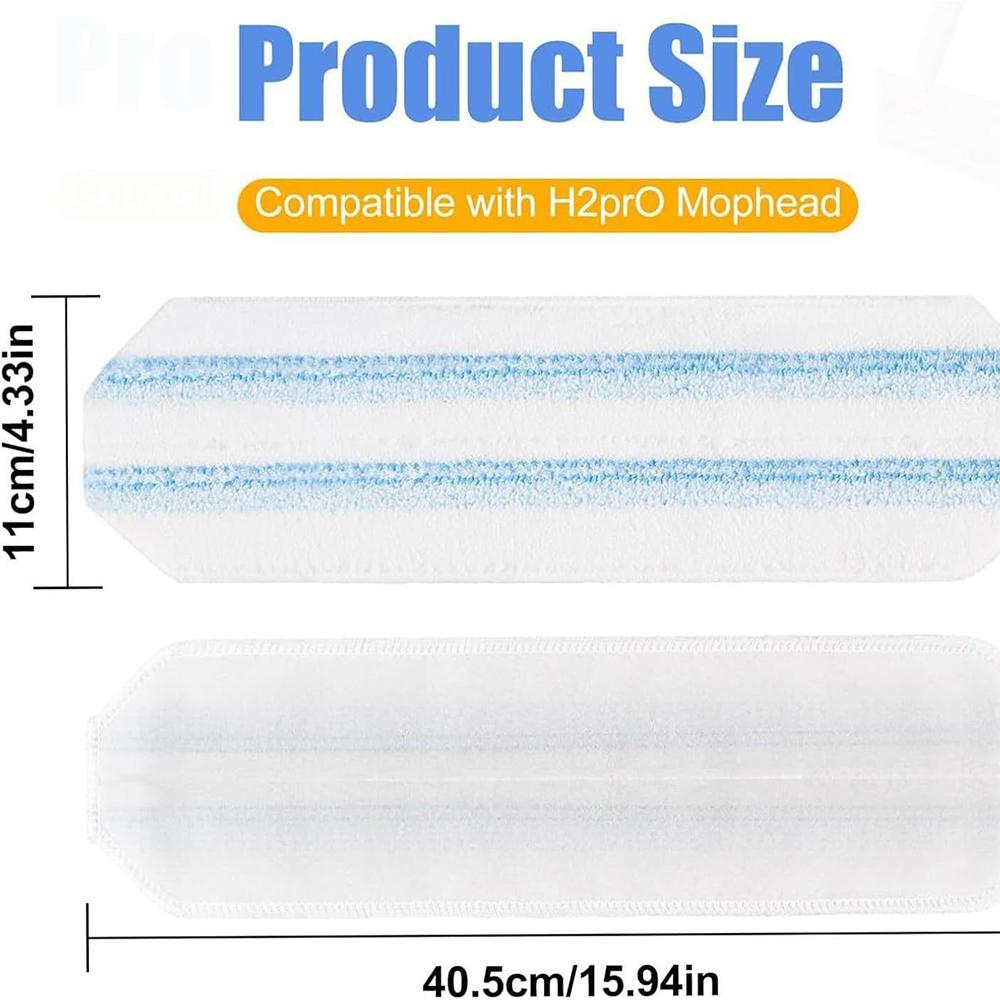 3 шт. Сменная насадка для швабры для Vileda H2PrO