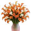 European Style Artificial Flower Bouquet: Calla Lily, Tulip, Baby's Breath & Daisy Combination for Home Decoration