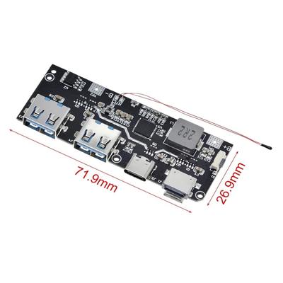 Плата PowerBank с 5 USB-портами 22,5 Вт, модуль PowerBank с двойной быстрой зарядкой, материнская плата для PowerBank для DIY
