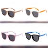 Kids Square Sunglasses Uv400 Polarized With Geometric Tac Lenses For Outdoor Play And Party