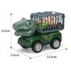 1 Set Transport Truck Toys For Boys Toddlers T-Rex Dinosaur Games Monster Truck Pull Back Dinosaur Truck Toy Car