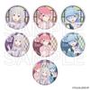 Re Zero StartIng Life In Another World Re Zero StartIng Life In Another World  tradIng Badge Kyoto Trip Ver. 1box 7pcs
