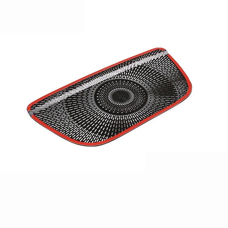 Aluminum Alloy Car Dashboard Speaker Cover Trim For Mercedes Benz A Class W177 V177 A180 A200 Accessories
