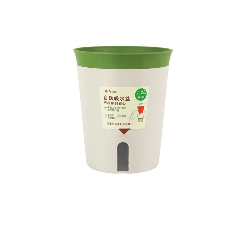 Self Watering Planter Lazy Hydroponic Flower Pot Living Room Succulent Plant Pot