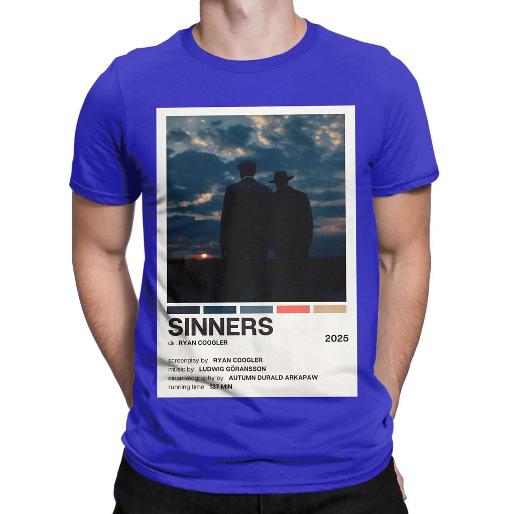 Sinners 2025 white Funny 100 Cotton TShirt Sinners Tees Tops For Unisex