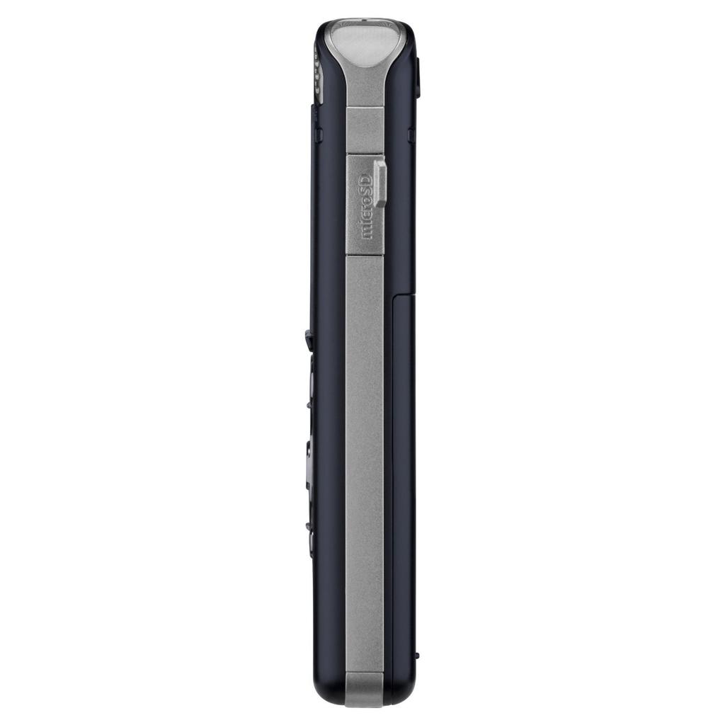 Диктофон OLYMPUS IC VoiceTrek 8 ГБ, совместимый с линейной PCM, оснащенный направленным микрофоном и FM-тюнером BLK Black V-803