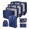 8PCS Set for Travel Organizer Bags Accessories Luggage Suitcase Organizer Waterproof Wash Bag Clothe