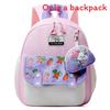 Rabbit Panda Tiger Mushroom Lotso Printed Backpack Breathable Schoolbag Cartoon