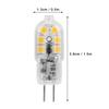 10PCS Warm White Bi Pin Bulbs 1.2W Halogen Replacement Bulbs Durable LED Light Bulb  Ceiling Lamps