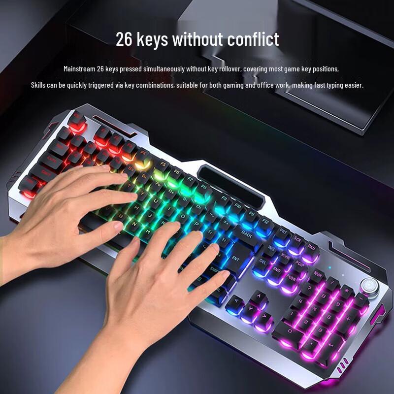 Qianxingzhe GX810 Wireless Gaming Keyboard and Mouse Set