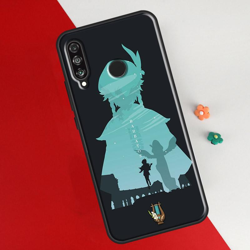 Чехол Genshin Impact Venti для Huawei Honor 50 P20 P30 P40 P50 Pro Lite P Smart Z 2019 2021 Nova 5T чехол для телефона