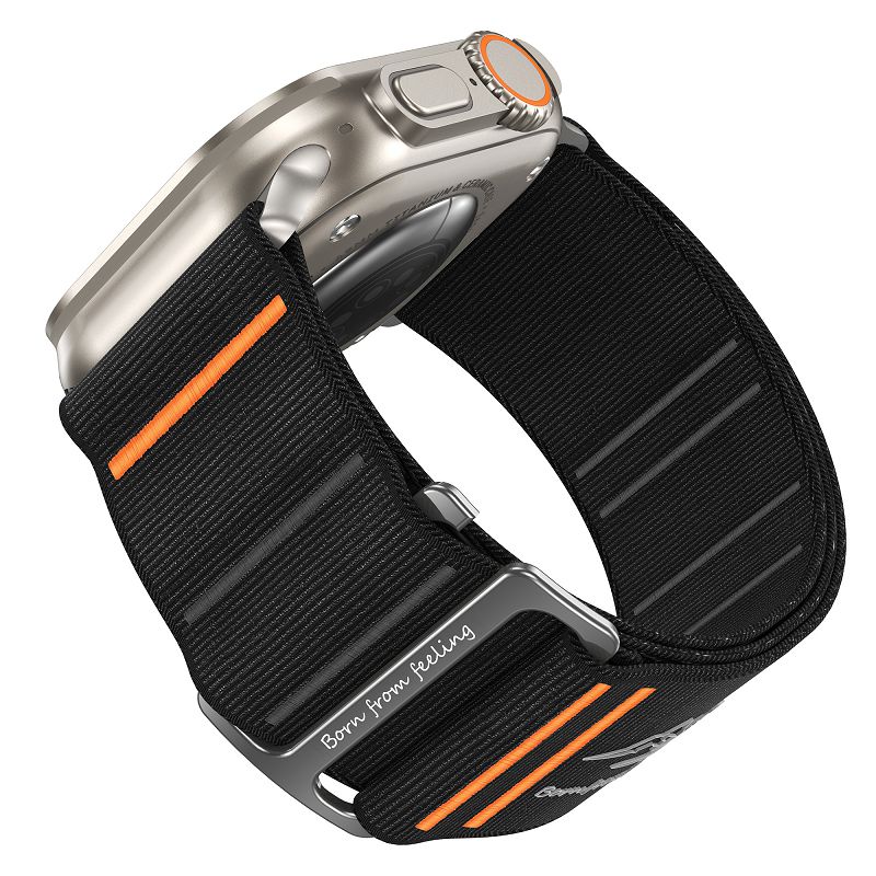 Sport Nylon Watch Straps for Apple Watch Band 49 46 45 44 42 38 40 41mm Rugged Loop Strap with G-Hook for iWatch S11 10 9 8 SE