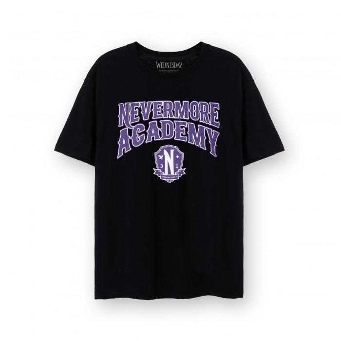 Wednesday Womens/Ladies Nevermore Academy T-Shirt