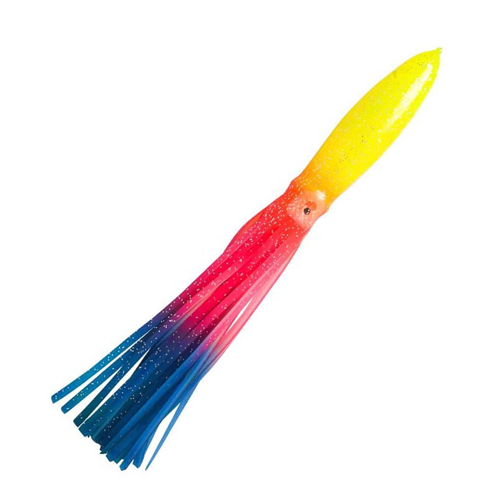28cm32g Luminous Octopus Fishing Lure Lifelike Squid Skirt Fishing Bait Fishing Gear For Saltwater Freshwater