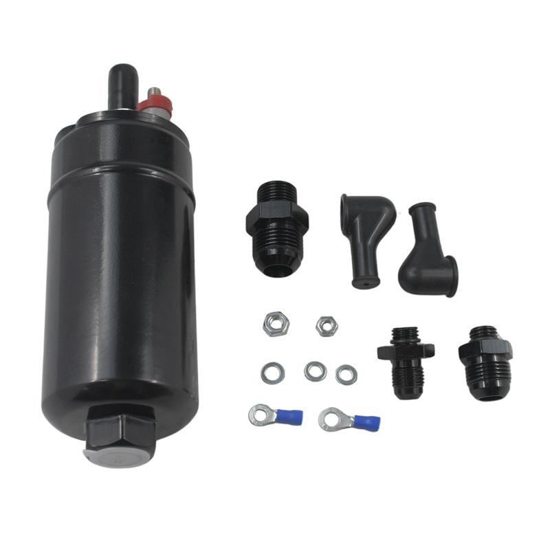 0580254044 0580 254 044 External Fuel Pump 300LPH High Flow 12V 145Psi Universal Compatible With AN6 Outlet AN10 Inlet