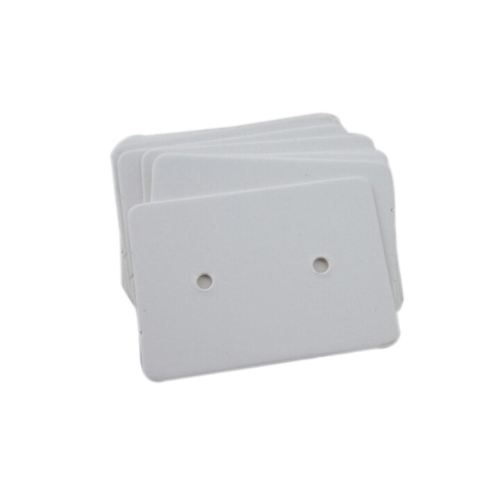 100 шт профессиональный тип серьги-гвоздики держатель дисплея повесить крафт-карты бумага