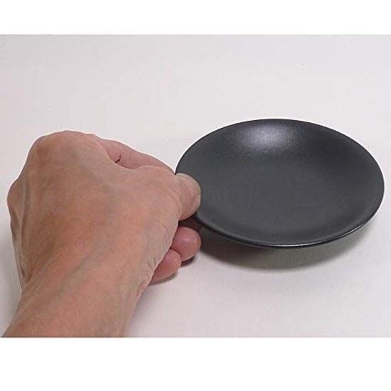 Set 10 small plates Kuroe 3.0 plate (matte) 9.8 x 1.8cm restaurant inn Japanese tableware dining commercial use utensils dishware