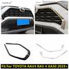 Для TOYOTA RAV4 RAV 4 XA50  - 2024 Передняя решетка Решетки Сетка Гонки ert Полоса Накладка Отделка Автомобильные аксессуары Внешний вид