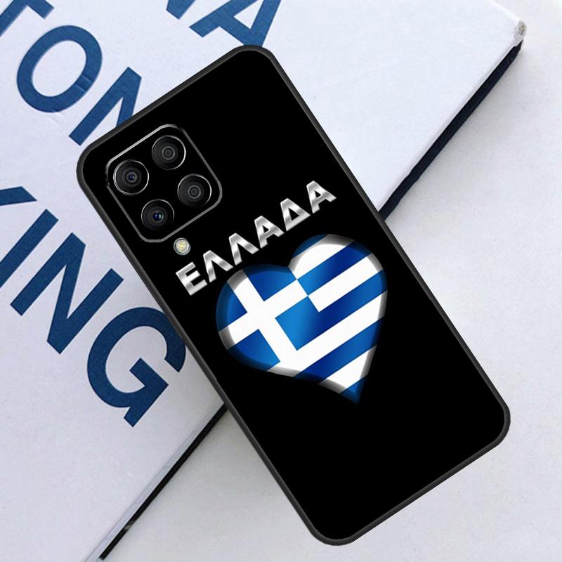 Греция Греческий флаг Для Samsung Galaxy M16 M06 M33 M13 M35 M53 M11 M21 M31 M55 M15 M14 M34 M54 M12 M32 M52 Чехол