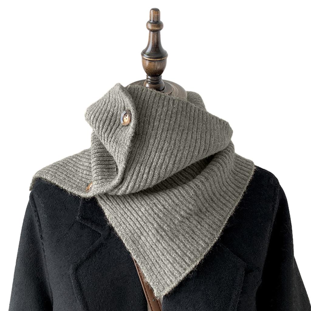 Девочка Женская Вязаная Снуд Шарф Петля Бесконечность Платок-Шарф Леди Грелка для Шеи Обмотка Шарфы Маска для Лица Имитация Воротника